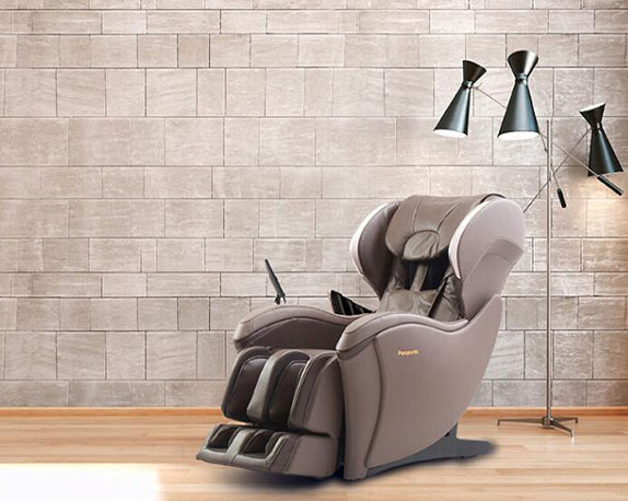 日喀则按摩椅家用全身电动多功能小型皮革滑躺设计精选推荐EP-MA04-T492 深茶色