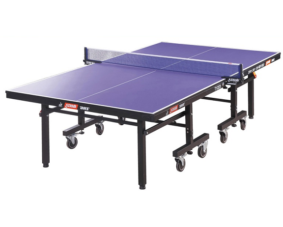 上海T1223红双喜乒乓球桌移动式折叠家用专业大赛比赛兵乓球桌